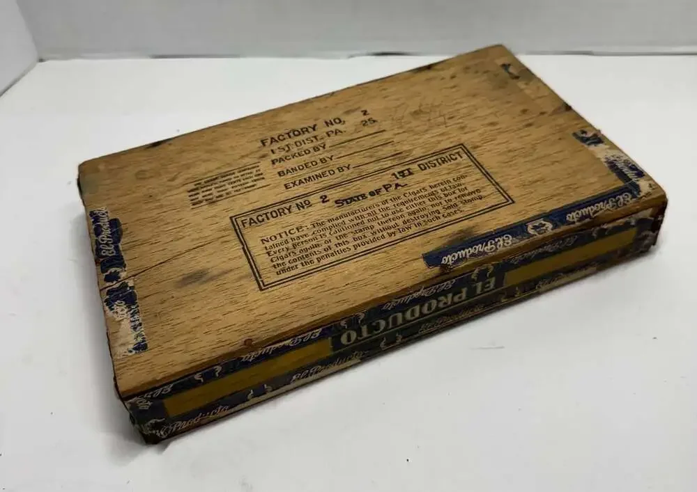 El Producto cigar box